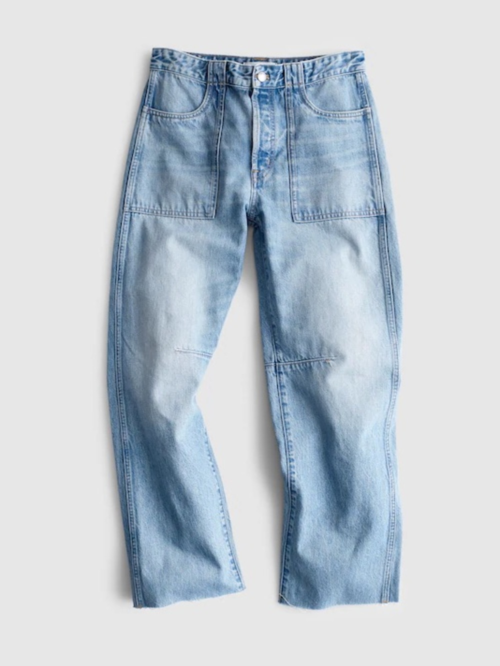 Madewell Light Blue Cropped Ankle Jeans
